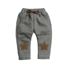 Load image into Gallery viewer, BibiCola boys pants new winter kids thicken pants children boy casual warm cashmere velvet trousers for baby boys leggings