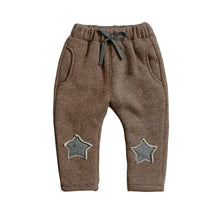 Load image into Gallery viewer, BibiCola boys pants new winter kids thicken pants children boy casual warm cashmere velvet trousers for baby boys leggings