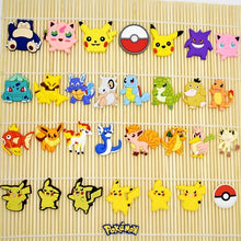 Load image into Gallery viewer, 10PCS Pokemon Go Flatback Soft PVC DIY Craft For Wristband/Clog/Phone Case/Keychain/Bookmark/Glasses Kid Boys Party Gift