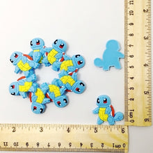 Load image into Gallery viewer, 10PCS Pokemon Go Flatback Soft PVC DIY Craft For Wristband/Clog/Phone Case/Keychain/Bookmark/Glasses Kid Boys Party Gift