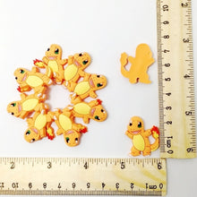 Load image into Gallery viewer, 10PCS Pokemon Go Flatback Soft PVC DIY Craft For Wristband/Clog/Phone Case/Keychain/Bookmark/Glasses Kid Boys Party Gift