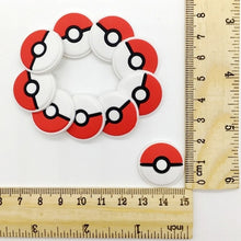 Load image into Gallery viewer, 10PCS Pokemon Go Flatback Soft PVC DIY Craft For Wristband/Clog/Phone Case/Keychain/Bookmark/Glasses Kid Boys Party Gift