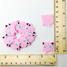 Load image into Gallery viewer, 10PCS Pokemon Go Flatback Soft PVC DIY Craft For Wristband/Clog/Phone Case/Keychain/Bookmark/Glasses Kid Boys Party Gift