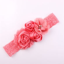 Load image into Gallery viewer, ideacherry Lace Baby Headband Chic Lace Flower Princess Girls Newborn Infant Headwear Bow Headdress for Toddler Hair Accessories