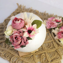 Load image into Gallery viewer, BalleenShiny Princess Flower Headband Newborn Baby Boy Girl Artificial Floral Photography Prop Hair Accessories Infant Headwear