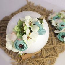 Load image into Gallery viewer, BalleenShiny Princess Flower Headband Newborn Baby Boy Girl Artificial Floral Photography Prop Hair Accessories Infant Headwear