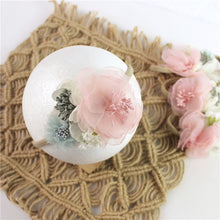 Load image into Gallery viewer, BalleenShiny Princess Flower Headband Newborn Baby Boy Girl Artificial Floral Photography Prop Hair Accessories Infant Headwear