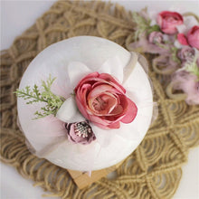 Load image into Gallery viewer, BalleenShiny Princess Flower Headband Newborn Baby Boy Girl Artificial Floral Photography Prop Hair Accessories Infant Headwear