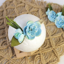Load image into Gallery viewer, BalleenShiny Princess Flower Headband Newborn Baby Boy Girl Artificial Floral Photography Prop Hair Accessories Infant Headwear