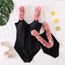 Load image into Gallery viewer, Mother Daughter Swimsuits Flower Mommy And Me Swimwear Bikini Family Look Mom And Daughter Bathing Suit Family Matching Clothes